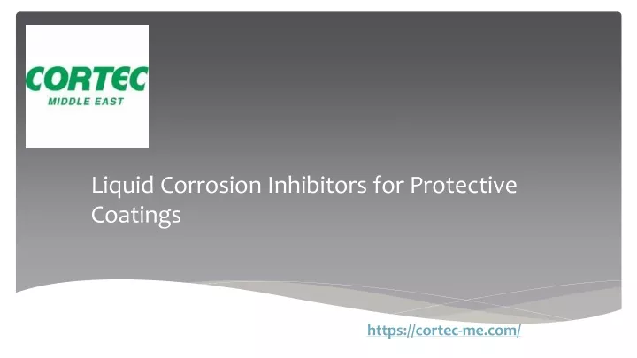 liquid corrosion inhibitors for protective