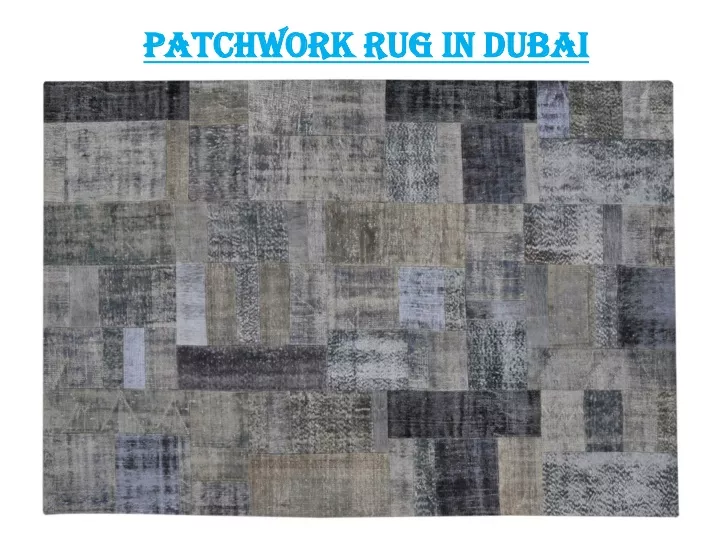 patchwork rug in dubai