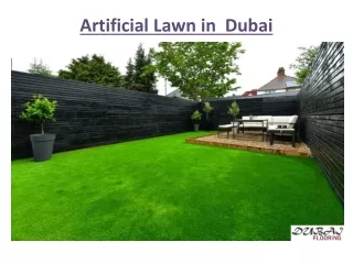 artificial lawn in dubai