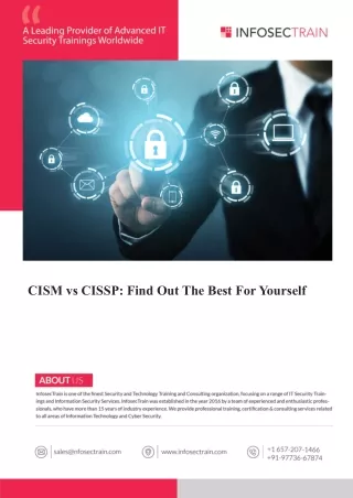 cism vs cissp find out the best for yourself