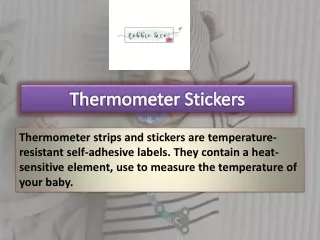 Thermometer Stickers