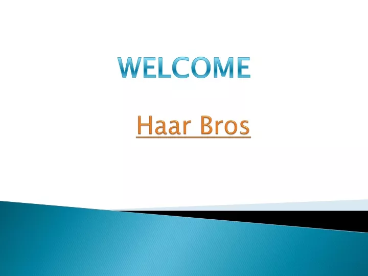 haar bros