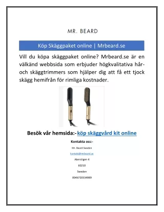 k p sk ggpaket online mrbeard se