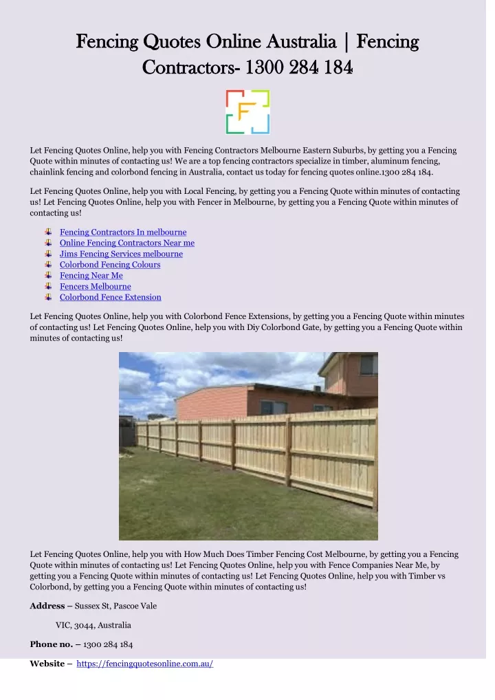 fencing quotes online australia fencing fencing