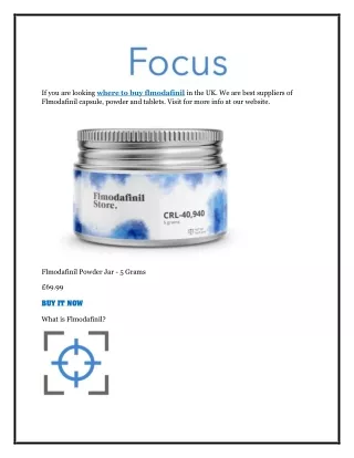 if you are looking where to buy flmodafinil
