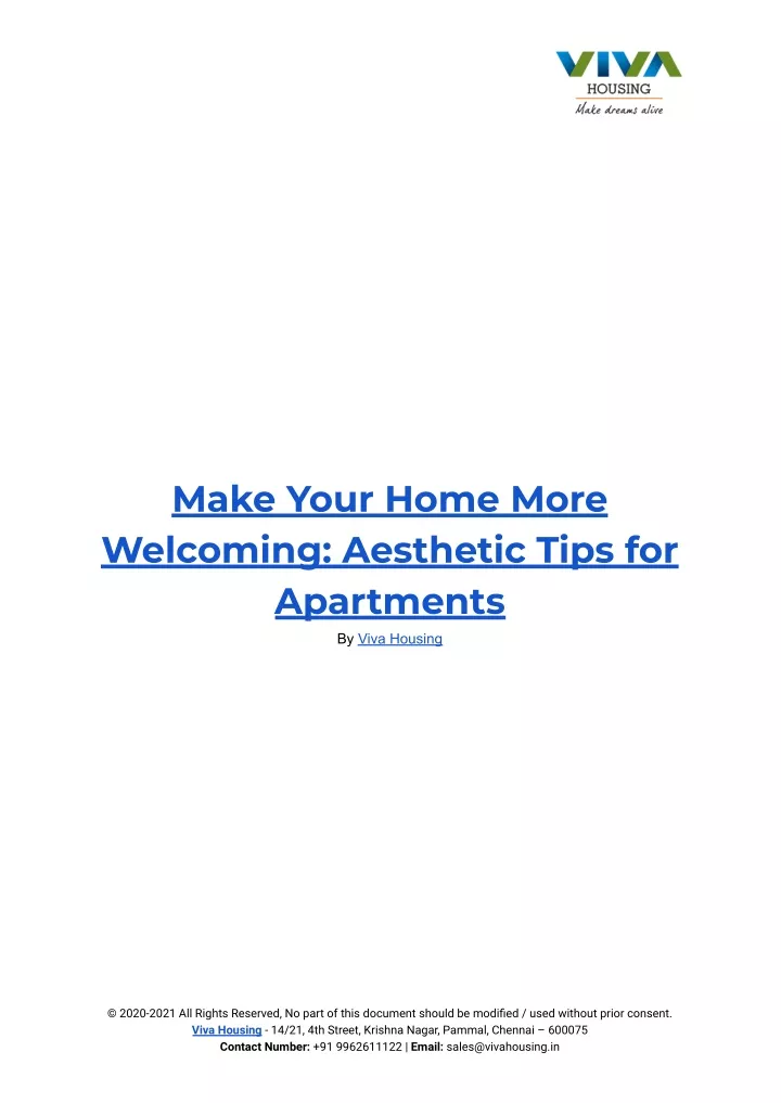 make your home more welcoming aesthetic tips