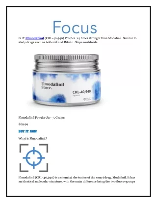 buy flmodafinil crl 40 940 powder x4 times