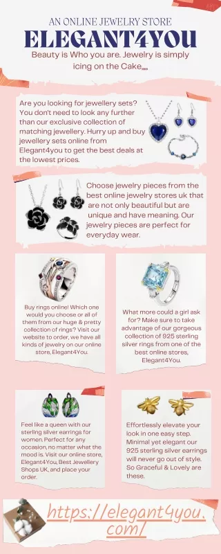 ELEGANT4YOU jewelry collection