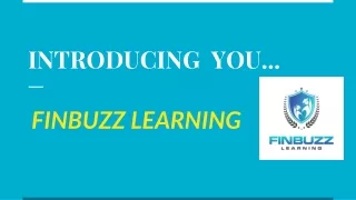 Finbuzz Learning Institute | Professional Finance Courses