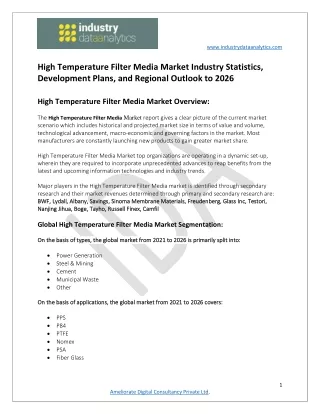 www industrydataanalytics com
