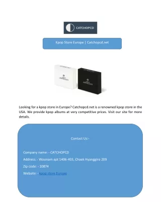 Kpop Store Europe  Catchopcd.net-converted