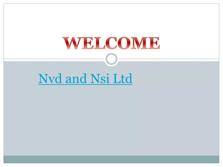 nvd and nsi ltd