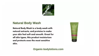 Natural Body Wash