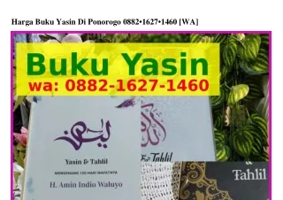 Harga Buku Yasin Di Ponorogo ౦88ᒿ~lᏮᒿᜪ~l4Ꮾ౦(whatsApp)