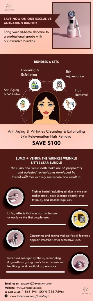 save now on our exclusive anti aging bundle