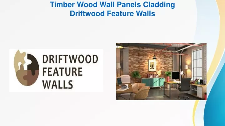 timber wood wall panels cladding driftwood feature walls