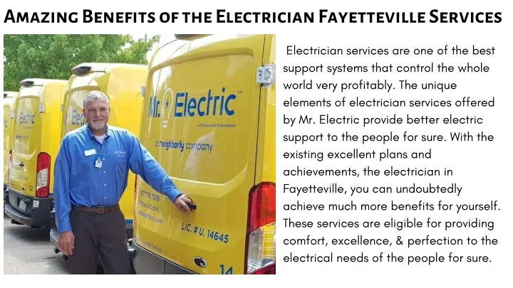 amazing benefits of the electrician fayetteville