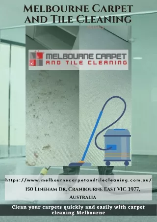 Get professional yet affordable carpet cleaning services in Melbourne