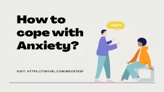 how to cope with anxiety