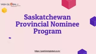 Saskatchewan Provincial Nominee Program