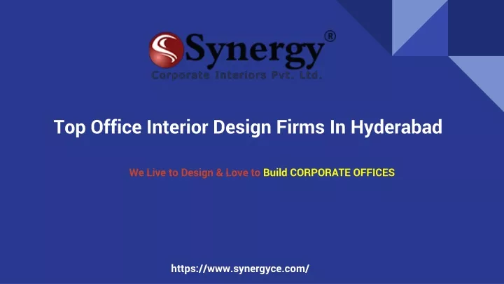 top office interior design firms in hyderabad