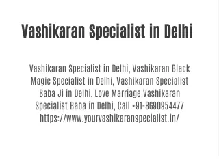 Vashikaran Specialist in Delhi