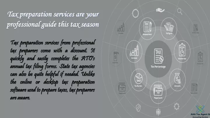 tax preparation services are your professional