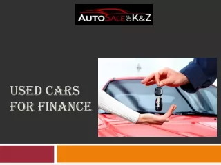 Used Cars For Finance In California | Auto Sale of K & Z