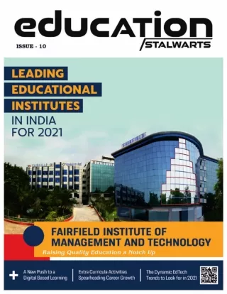 Leading Educational Institutes in India for 2021
