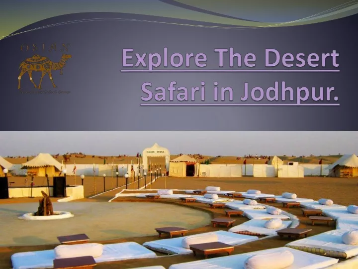 explore the desert safari in jodhpur