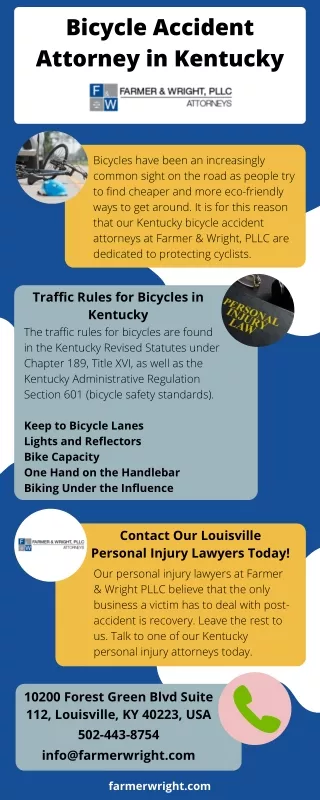 Bicycle Accident Attorney in Kentucky