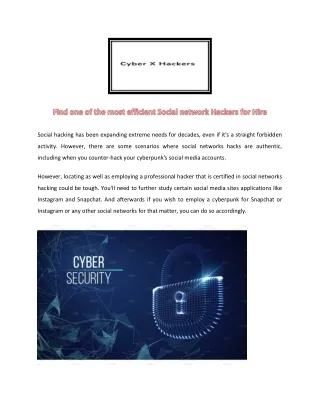 social hacking has been expanding extreme needs