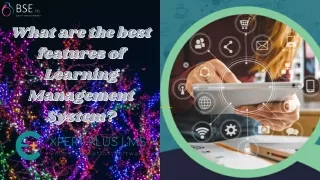 what are the best features of learning management