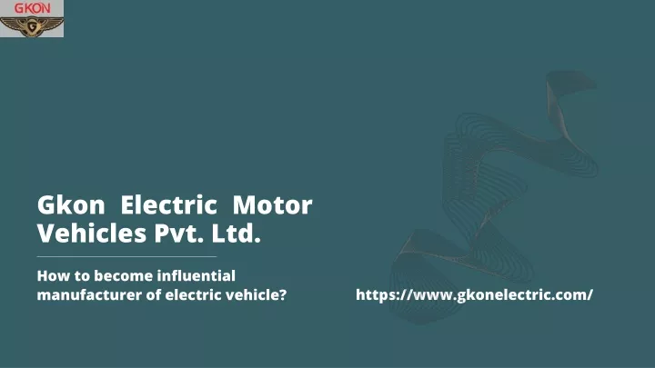 gkon electric motor vehicles pvt ltd