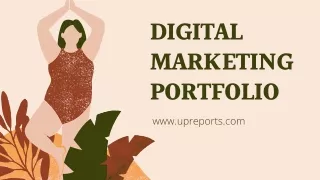 Digital Marketing Portfolio by Upreports [Canada]