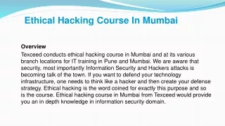 ethical hacking course in mumbai