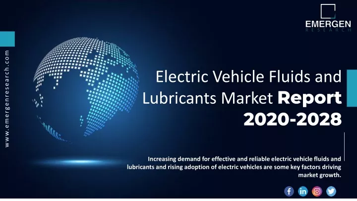 electric vehicle fluids and lubricants market