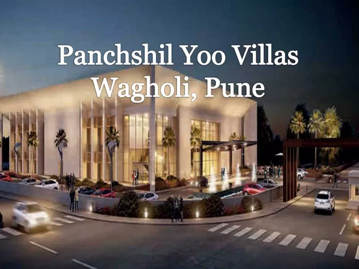 panchshil yoo villas wagholi pune