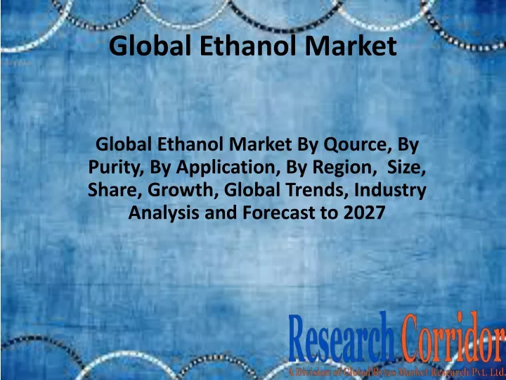 global ethanol market