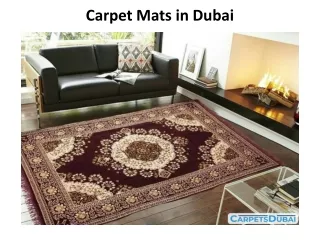 carpet mats in dubai