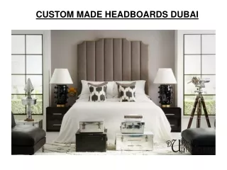 custom made headboards dubai