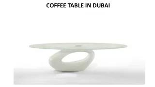 coffee table in dubai