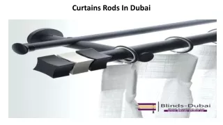 curtains rods in dubai