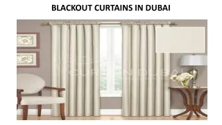 blackout curtains in dubai