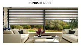 blinds in dubai