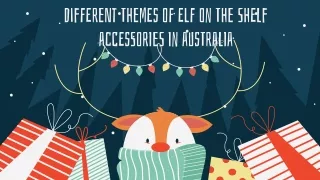 different themes of elf on the shelf accessories