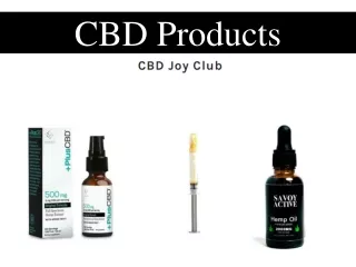 CBD Products