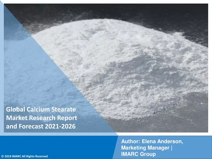 global calcium stearate market research report