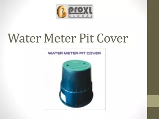 water meter pit cover