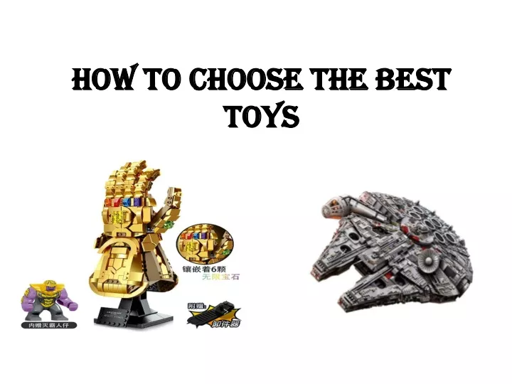 how to choose the best toys